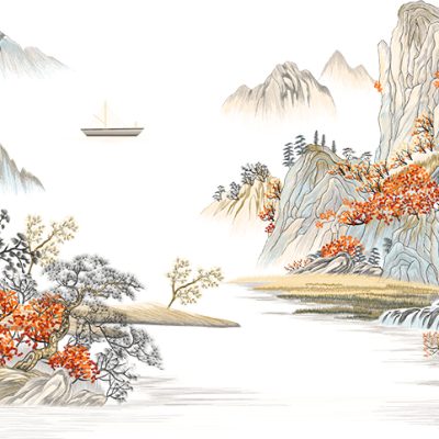 Tranh dán tường dx1 - 20 giang nam kim thu