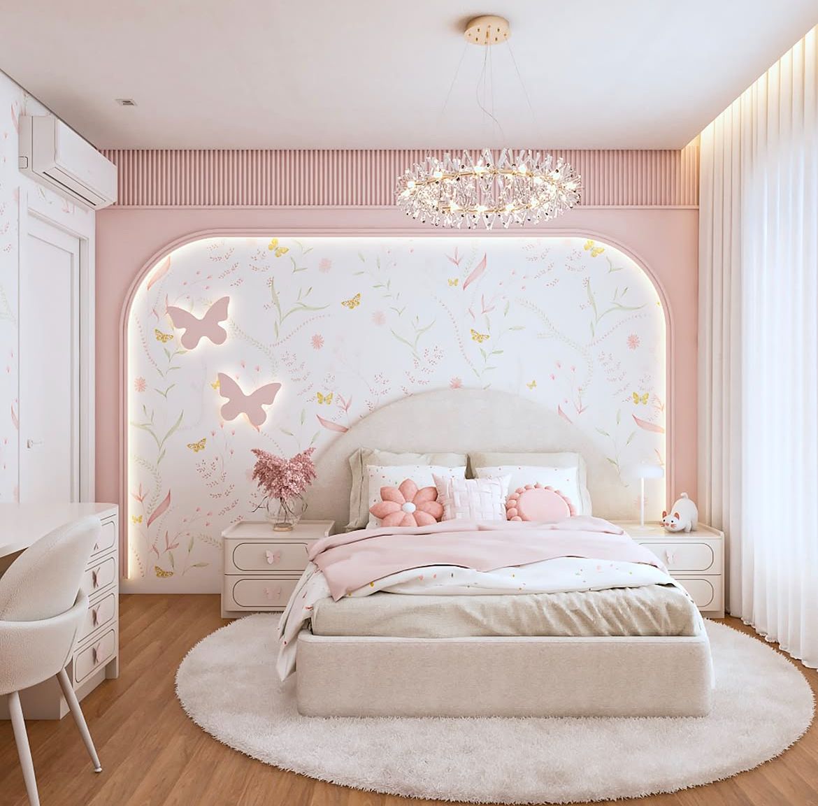 giấy dán tường phòng ngủ cho bé